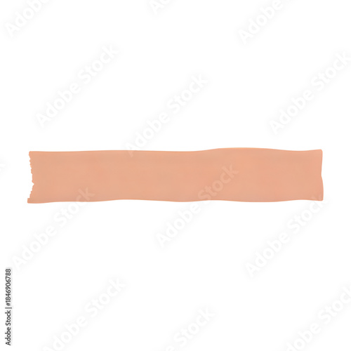 Long, narrow, soft, plush, and smooth peach-colored pillow designed for comfort and support, perfect for relaxation