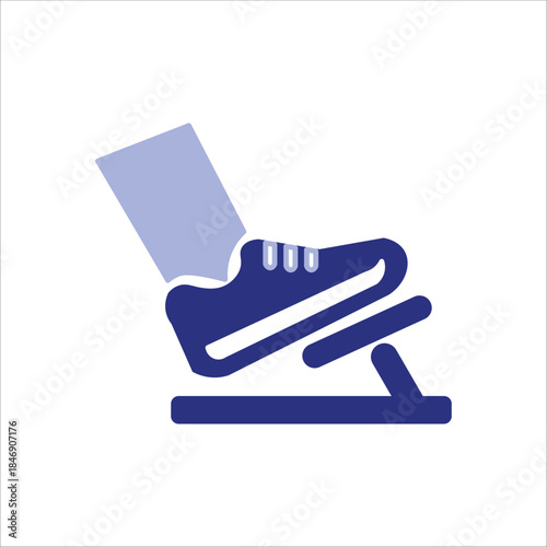 accelerate icons. simple colored vector illustration