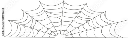 Spider web trapping insect pest Halloween decoration