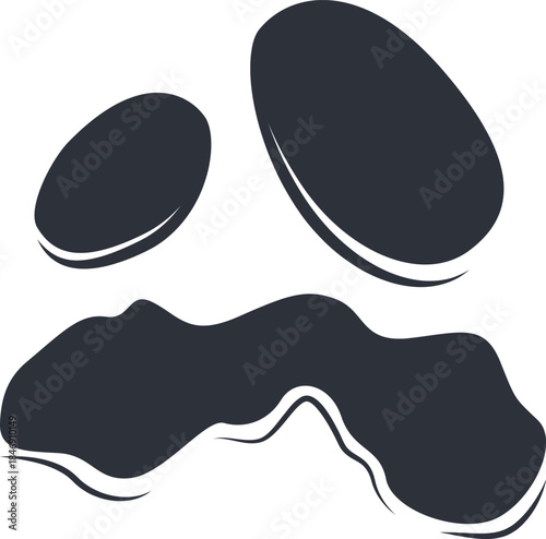 Pet paw print icon representing animal tracing