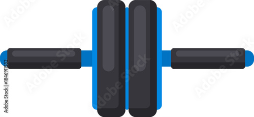 Ab roller wheel for core strength training exercise