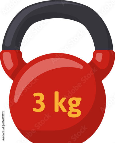 Kettlebell weight training equipment for fitness workout