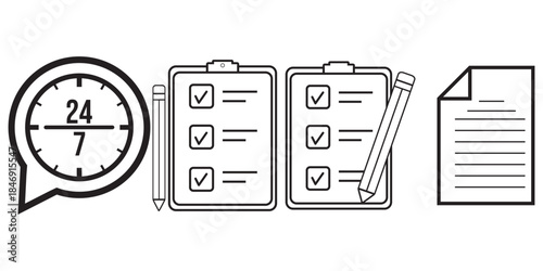 checklist checkout icon sheet