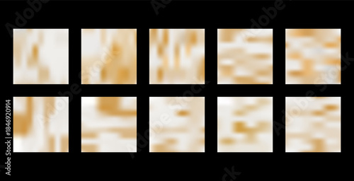 Abstract defocused background Set, A blurry image of a colorful object with a blurry background Set