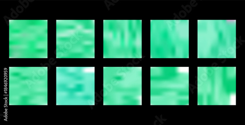 Abstract defocused background Set, A blurry image of a colorful object with a blurry background Set