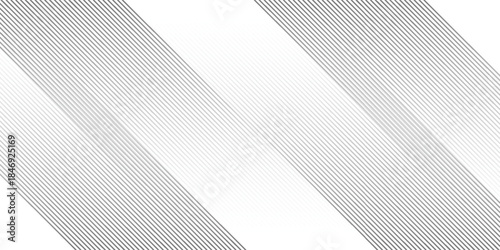 Slant line halftone gradation texture. Fading diagonal stripe gradient background. Black oblique pattern backdrop. Vanishing thin parallel line wallpaper for overlay modern
