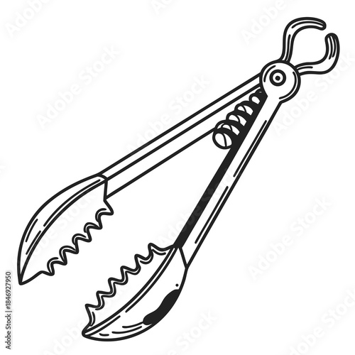 vector illustration of a fishing hook