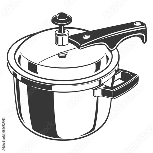 cooking pot vector illustration