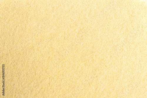 Photography Texture of yellow semolina for making porridge.