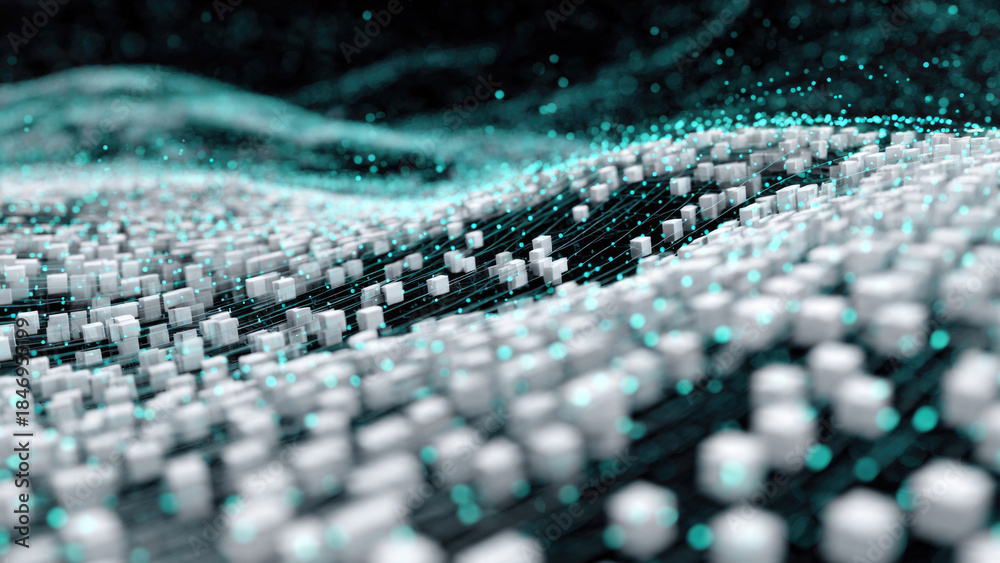 Fototapeta premium Abstract Technology Network
