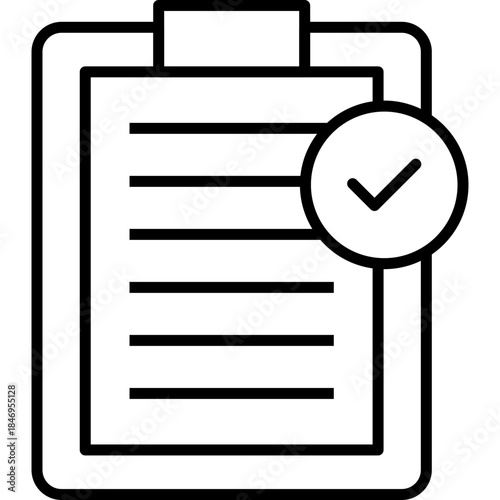 Quality Control Icon Vector Element