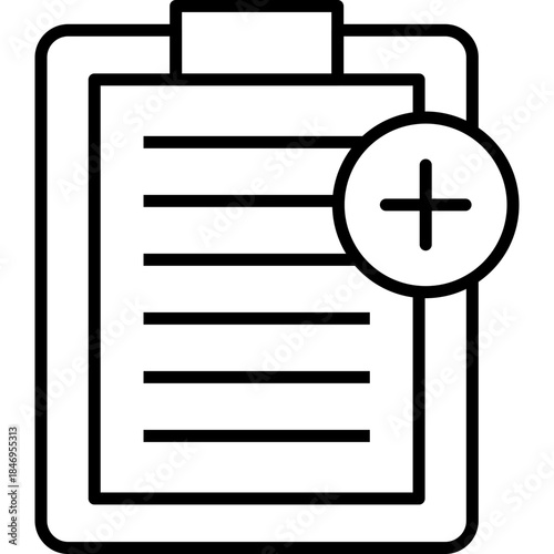 Test Report Icon Vector Element