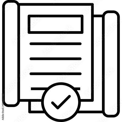 Fact Checker Icon Vector Element
