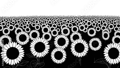 Lab-Coat Person with Beaker, BW Flat Design