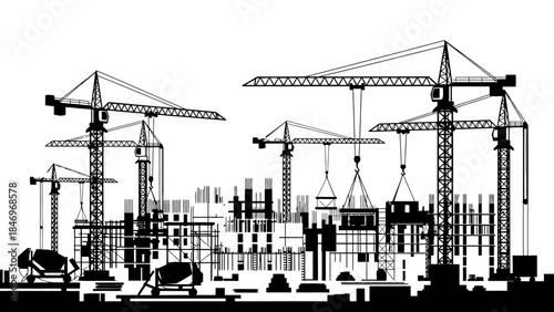 Helping Hand Over Gap Vector Illustration