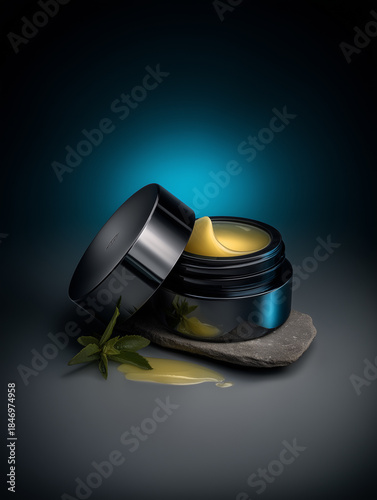 Pot de crème beauté