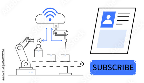 Automation technology. Automation integrates robotics with cloud computing for smart manufacturing and seamless workflows. Automation also aids digital subscriptions and connected systems