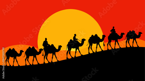 Ramadan Kareem Background Islamic lanterns glowing
moon and star crescent
