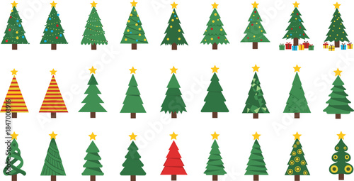 Running Holiday Character Icons with Workshop Tools and Stacked Gifts.