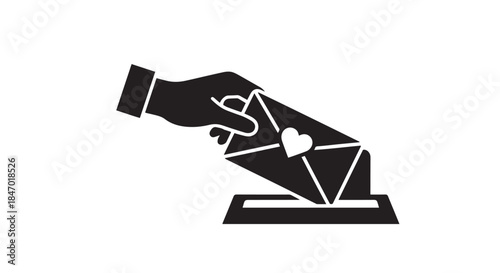 Abstract vector background featuring a computer mouse with space for text and digital communication concept