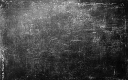 Horizontal chalk board background. Copy space. 