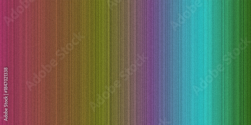 Vertical Gradient Stripes of Pink Green Blue and Purple