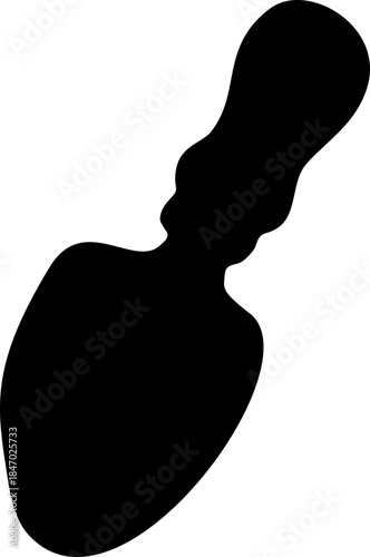 Garden Trowel Silhouette
