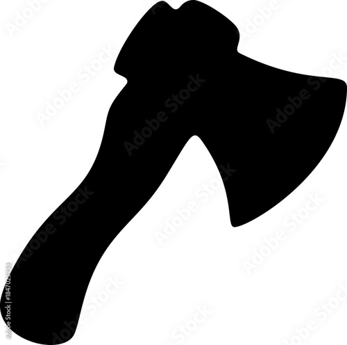 Axe Silhouette Icon