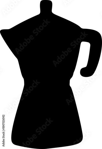 Moka Pot Silhouette Icon