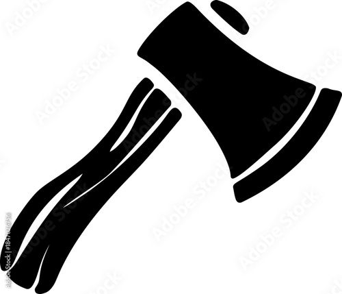 Axe Silhouette Icon