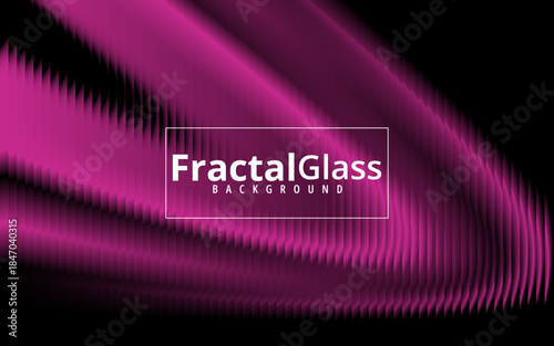 Abstract Pink and Black Curved Lines Vector Background for Modern Design Projects