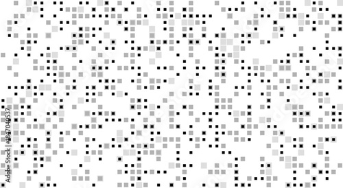 Abstract black halftone texture vector