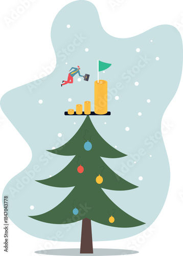 Financial goal, wealth management and investment plan to achieve target, income or salary growth.about a man and his life.