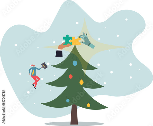 Human and AI Artificial Intelligence working together, machine or automation to help or support work, solution or connect idea.about a man and his life.