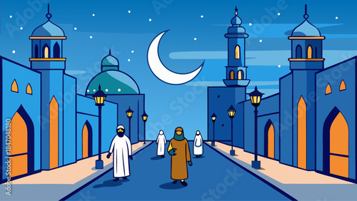 Ramadan Kareem Background Islamic lanterns glowing
moon and star crescent
Write to Tsp Rana
