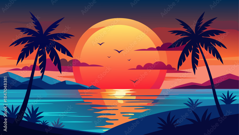 Fototapeta premium Ramadan Kareem Background Islamic lanterns glowing moon and star crescent Write to Tsp Rana 