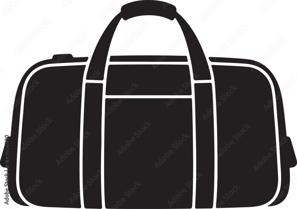 Fototapeta premium Travel Duffel Bag Icon