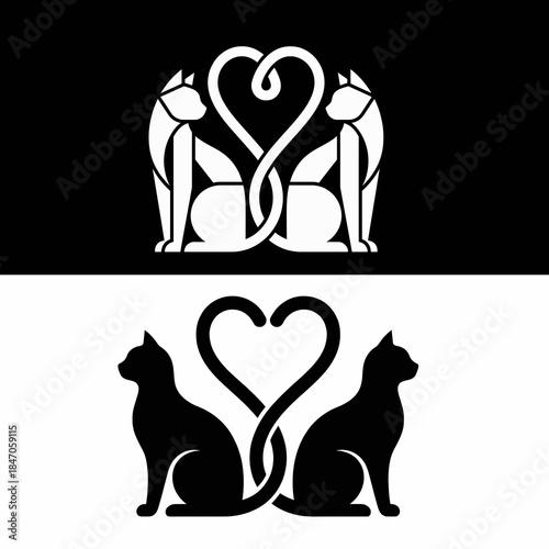 Abstract Tail Heart