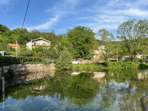 Grab Stream or the Significant Landscape Grab in the Sinjska Krajina region (Trilj, Croatia) - Potok Grab ili Značajni krajobraz Grab na području Sinjske krajine (Trilj, Hrvatska)