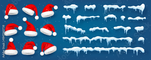 Christmas glowing lights. Festival garlands with colorful bulbs. Greeting card design element. New Year, winter holidays