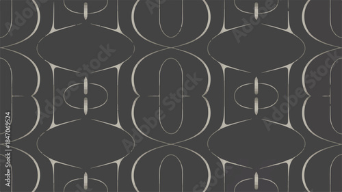 Charcoal gray and platinum luxury pattern