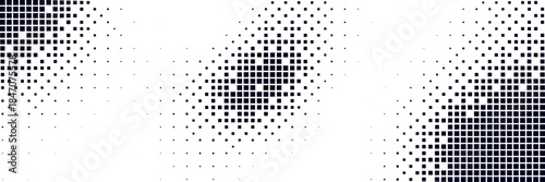 Bitmap dot pattern background Vintage grunge texture with half tone noise and gritty grain.