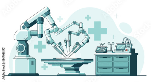 Medical Robotics Revolution: Precision Surgery with Advanced Robotic Technology Interface