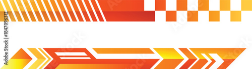 Sport racing stripes car stickers racing decals tuning race car stickers isolated set