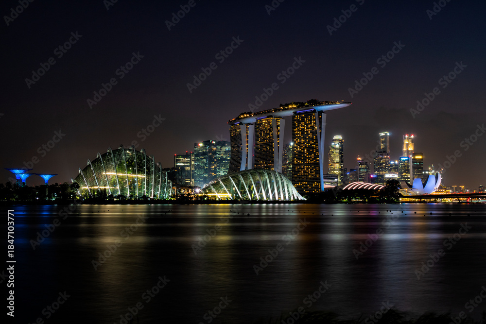 Fototapeta premium Singapore skyline