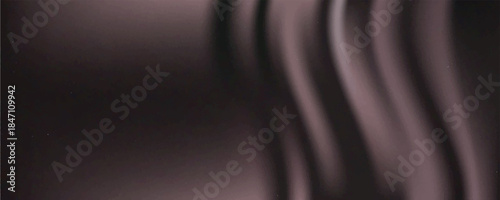Luxury black silk fabric background. Dark silver satin with wavy folds. Texture satin velvet material with gradient mesh, luxurious elegant design with space for text. Vector abstract background EPS10
