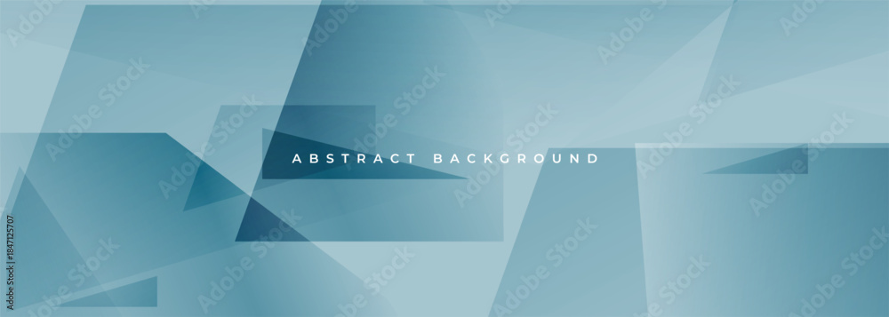 Obraz premium White and blue business presentation abstract background with geometric lines and shapes. Vector illustration