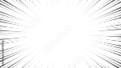 Intense radial burst line background for action posters, comic effects, dynamic branding, digital design vector illustration