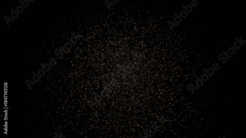 Twinkling sparkle stars explosion, glitter stardust trail overlay, glowing magic particles, seamless loop animation on black background