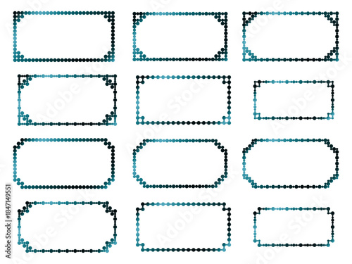 丸、四角角F3、16青緑